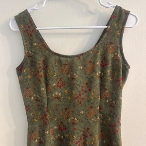 Vintage Y2K Wanted brand A-line floral dress - mini dress, short, 90's style